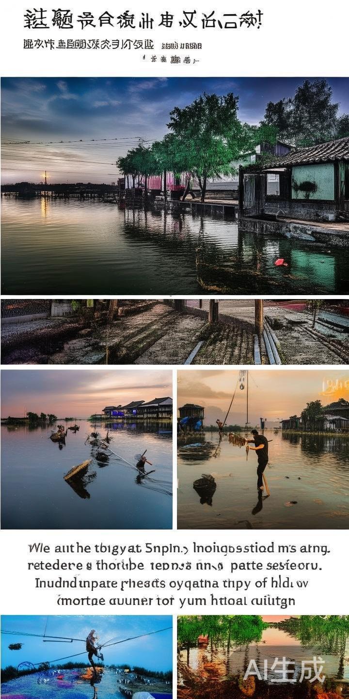 在江南水乡的柔情似水景色中，隐藏着丰富多彩的传统体